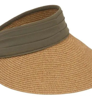Deadwood Trading Sunshine - Straw Sun Visor