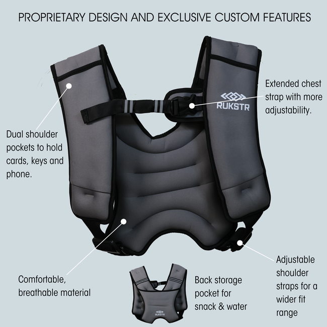 RUKSTR Element Weighted Vest-gallery-49825268531488