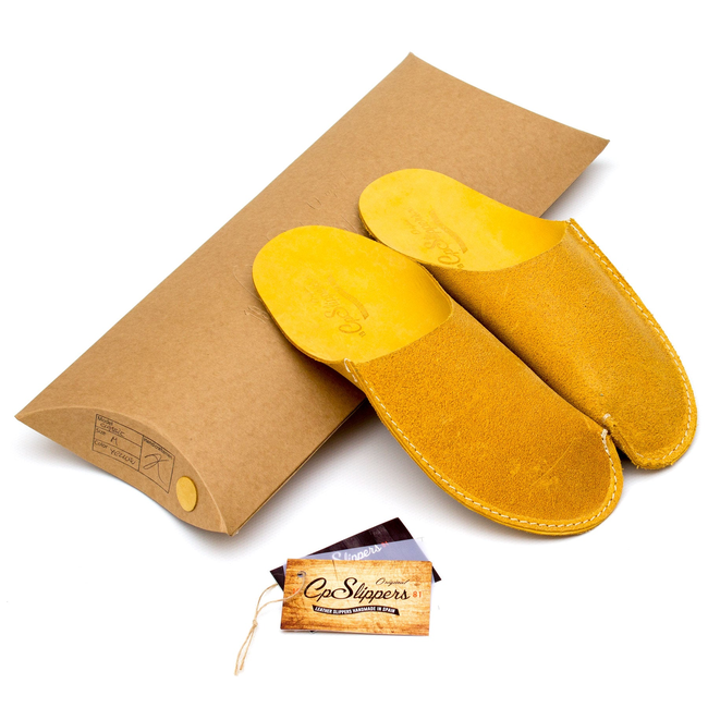 Yellow CP Slippers Luxe-gallery-11517744676969