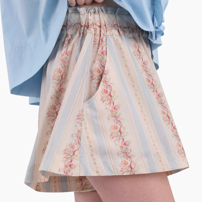 Getaway Short - Georgette Stripe-gallery-52323525460256