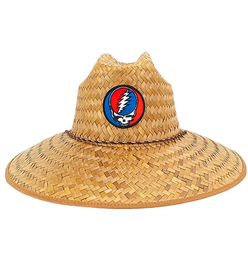 Peter Grimm Grateful Dead SYF (Steal Your Face) Hasselhoff - Straw Lifeguard Hat