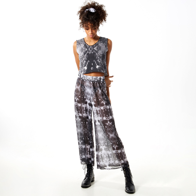 Babs Eco-chic scrunchies - Nature Print, Poly-Georgette, Various Sizes-gallery-49694199972136