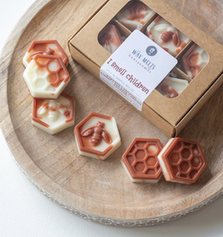 I Smell Children Scented Wax Melts | Caramel + Popcorn + Coconut + Sea Salt Honeycombs Tarts Set