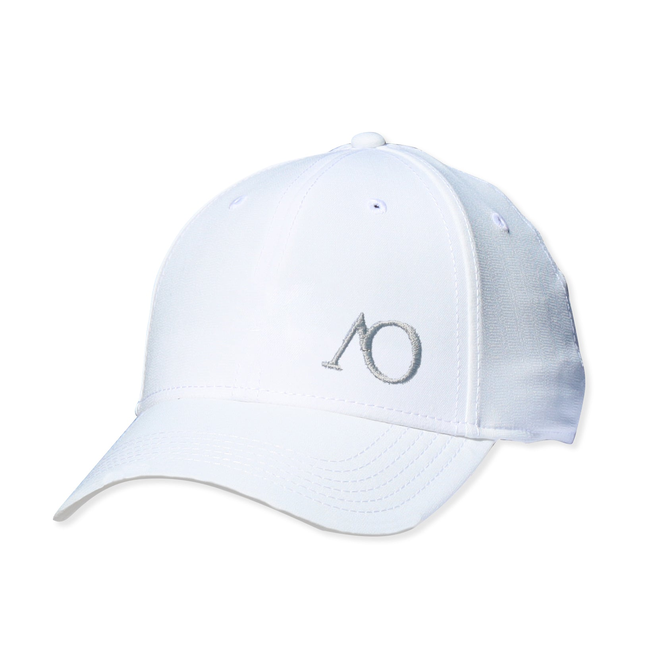 AO Ladies Performance Adjustable AO Hat - White-gallery-46997122941153