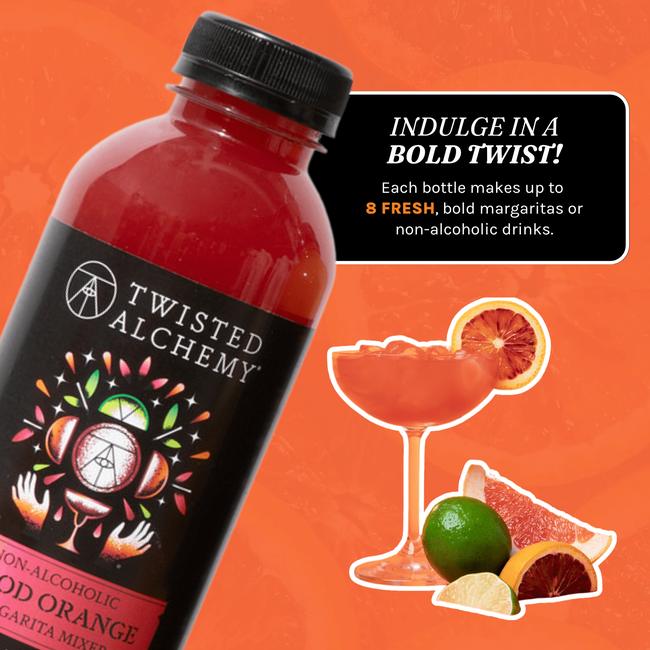 16oz BLOOD ORANGE MARGARITA MIXER COLD PRESSED-gallery-60313963102575