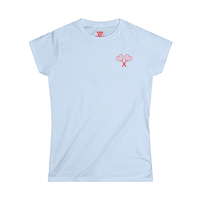 Love All Tennis Women's Heart Logo T-Shirt-gallery-35648353730641