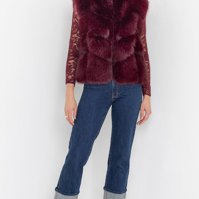 Rosario Faux Fur Vest-gallery-44926680432890