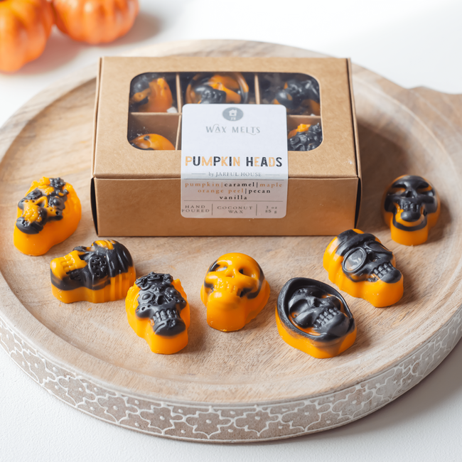Pumpkin Heads Halloween Wax Melts | Fall Tarts Pack of 6-gallery-29700420141126