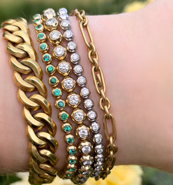 3GOG XL Bubble Bracelet - Diamonds - PREORDER DOWNPAYMENT