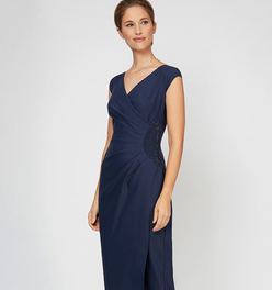 Regular - Elizabeth Cap Sleeve Contour Gown