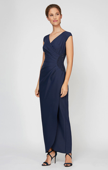 Regular - Elizabeth Cap Sleeve Contour Gown
