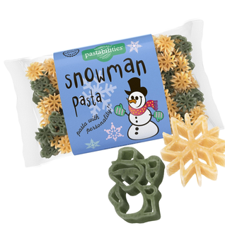 Snowman Pasta