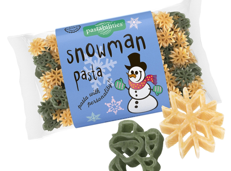 Snowman Pasta