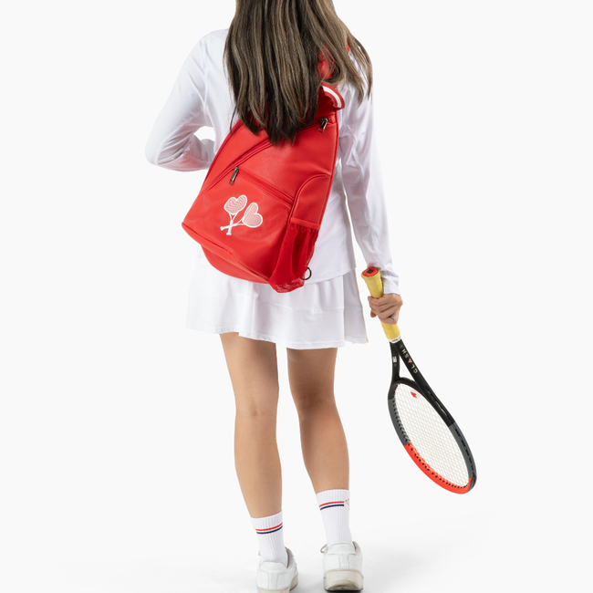 Love All Tennis Pickleball Bag Red-gallery-40729122078801