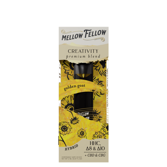 Creativity Blend 2ml Disposable Vape - Golden Goat (Hybrid)-gallery-37152325796046