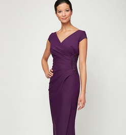 Regular - Elizabeth Cap Sleeve Contour Gown