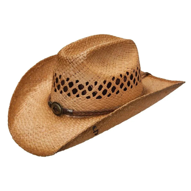 Stetson Big River – Shapeable Straw Cowboy Hat-gallery-46264346607922