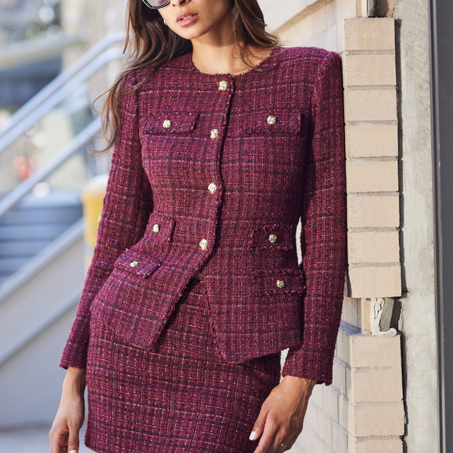 Kendra Tweed Skirt-gallery-44965207081210