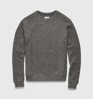 Butch Cashmist Crewneck - Charcoal Heather