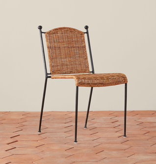 Lacoste Indoor/Outdoor Wicker Dining Chair