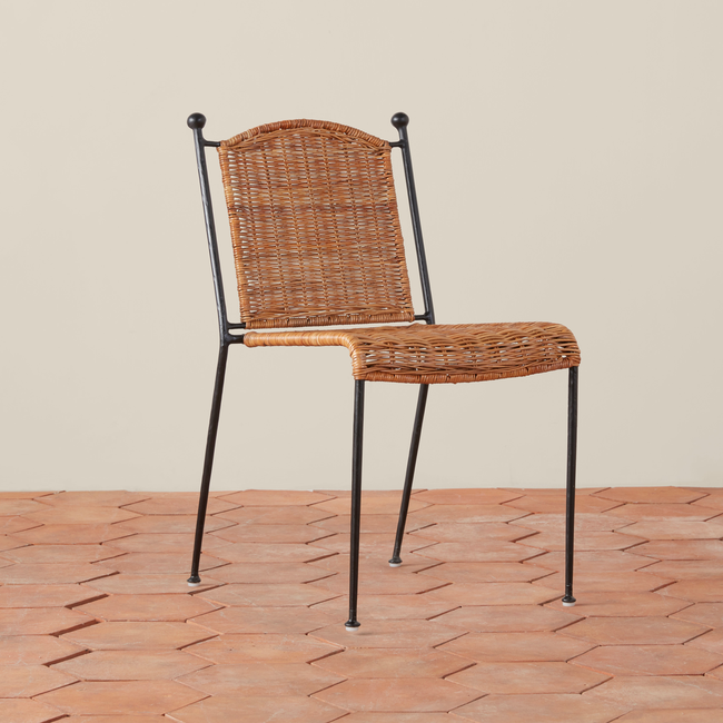 Lacoste Indoor/Outdoor Wicker Dining Chair-gallery-31605665628221