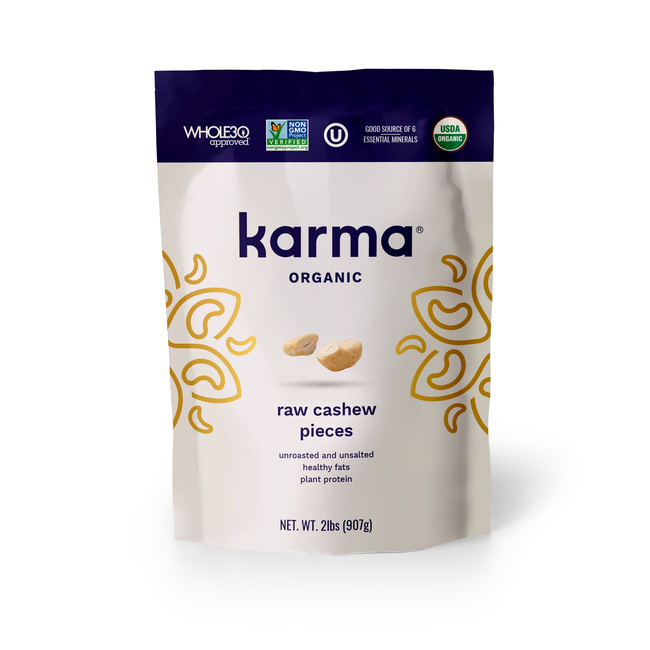 Organic Bits & Pieces Raw Cashews-gallery-46585566036255