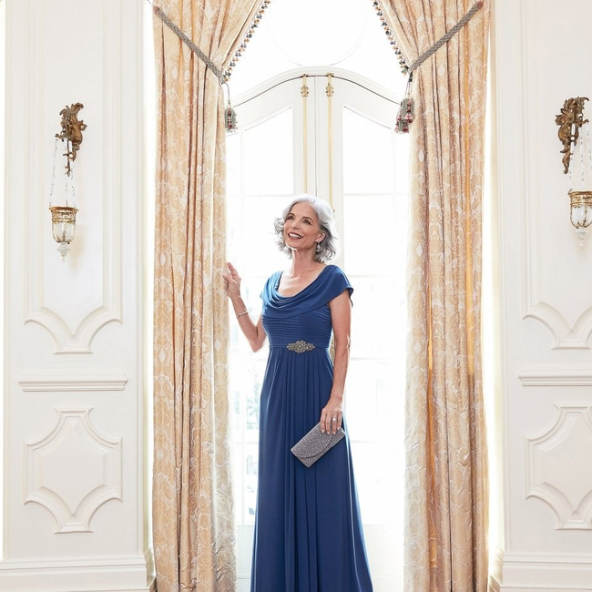Celeste A-Line Matte Jersey Dress-gallery-39991868588288