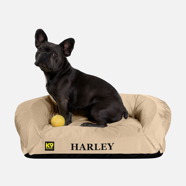Tough Ripstop™ Rectangle Bolster Orthopedic Dog Bed-gallery-35524264296587