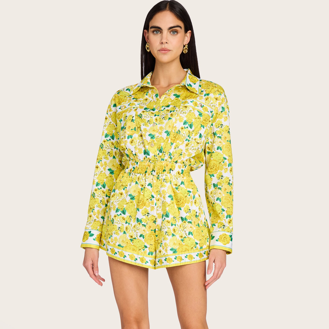 Yera Floral Romper-gallery-43917661044986