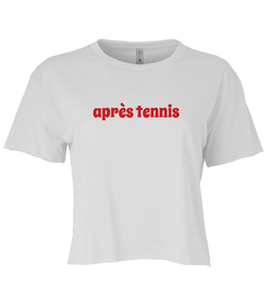Love All Tennis Après Tennis Womens Crop T-shirt