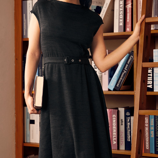 Elegance Anew Fit & Flare Dress-gallery-37206604054699