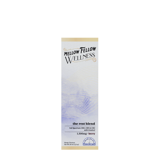 The Rest Blend CBD Tincture - 1500mg - Berry-gallery-37327692366030
