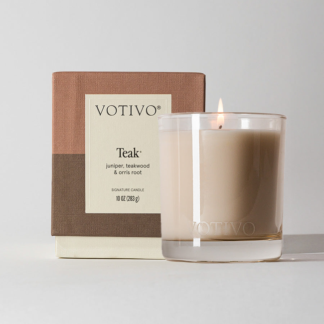 Teak 10 oz. Signature Candle-gallery-32112231022694