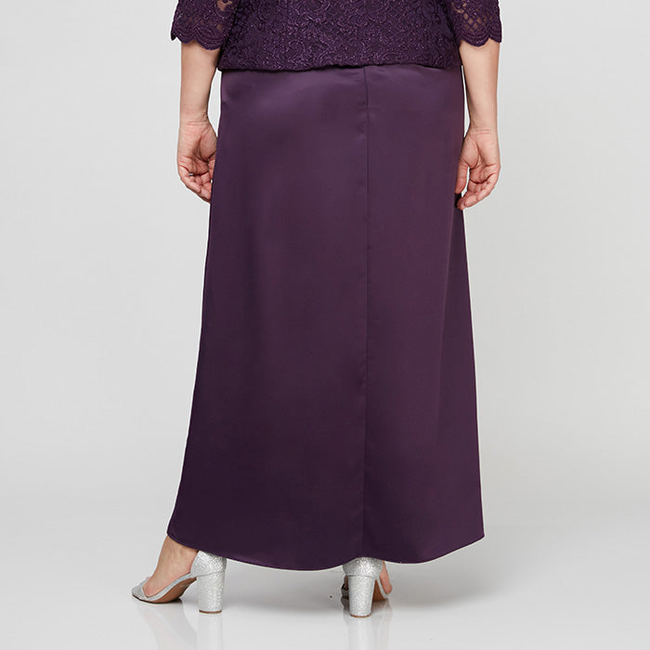 Plus Bethany Glitter Lace Jacket Dress-gallery-42510614626560