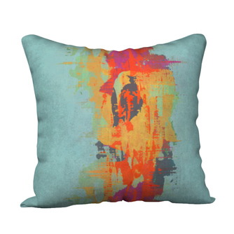 Ashes of Roses Flame Pillow