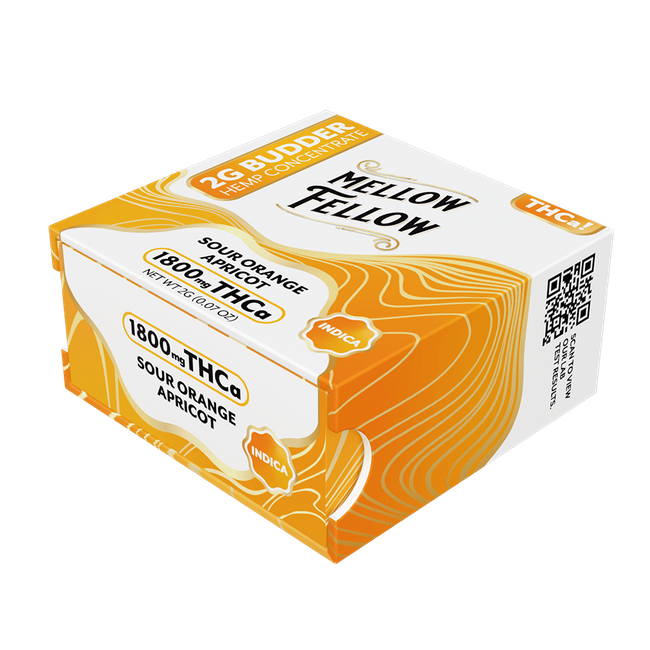 THCa 2g Budder Jar - Sour Orange Apricot (Indica)-gallery-37435823456462