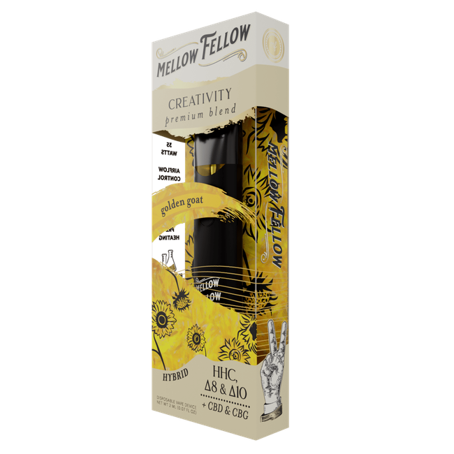 Creativity Blend 2ml Disposable Vape - Golden Goat (Hybrid)-gallery-37327700263118