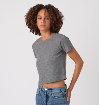 Babe Tee <br> Heather Grey