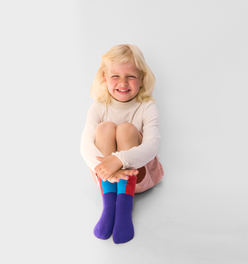 SoaPen Seamless Color Wheel Socks For Kids