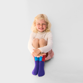 SoaPen Seamless Color Wheel Socks For Kids