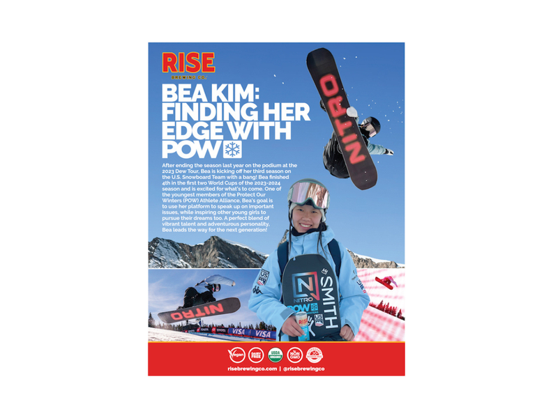 From Peaks to Pours: RISE Brewing Co. and U.S. Ski & Snowboard Team Continue 4th Consecutive Year Partnership Together