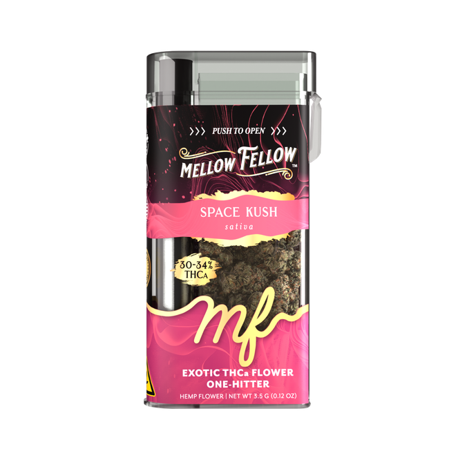 THCa 3.5g Exotic Flower + One Hitter - Space Kush (Sativa)-gallery-38348613288142