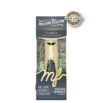 Clarity Blend 2ml Live Resin Disposable Vape - Grease Monkey (Hybrid)