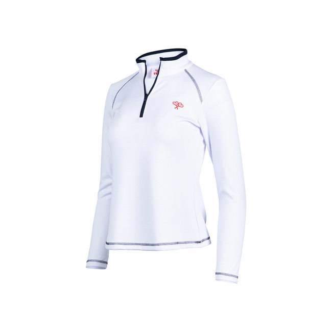 Love All Tennis Women's Nancy 1/4 Zip Jacket-gallery-68522786226257