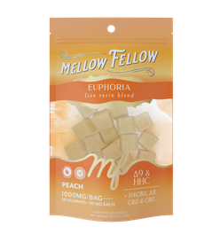Euphoria Blend - Live Resin M-Fusions Edibles - Peach 1000mg
