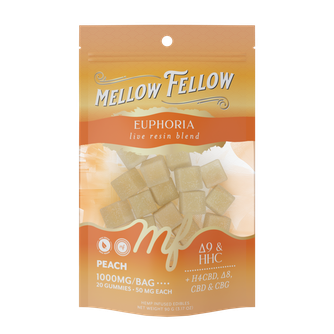 Euphoria Blend - Live Resin M-Fusions Edibles - Peach 1000mg