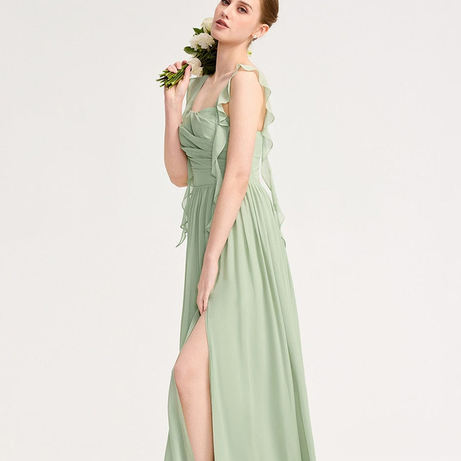 ever LUNARA|Flowing Ribbon Chiffon Bridesmaid dress-gallery-33429895708746