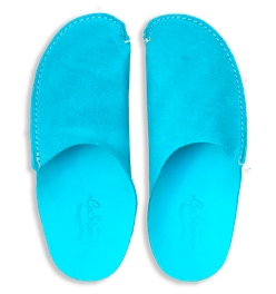 Turquoise CP Slippers Minimalist