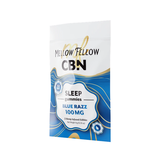 Sleep CBN Gummies 100mg - Blue Razz-gallery-39102677975246