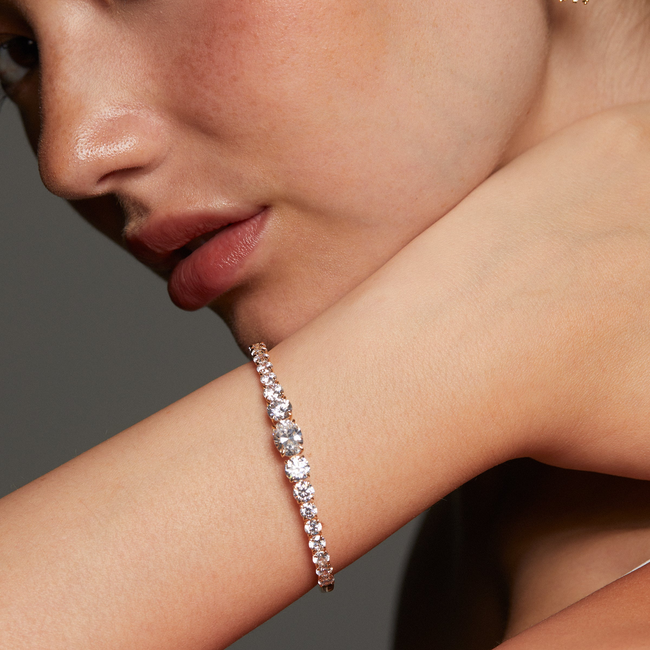 STELLAR CZ HINGE BRACELET-gallery-48486120849667